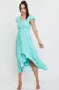 Geo Print Midi Dress Short Sleeve sold by Ally Fashion