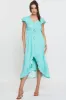 Geo Print Midi Dress Short Sleeve sold by Ally Fashion