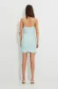 Print Cowl Neck Drawstring Slip Dress sold by Ally Fashion