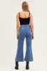 Blue Denim Jeans High Rise Wide Leg Pocket sold by Ally Fashion