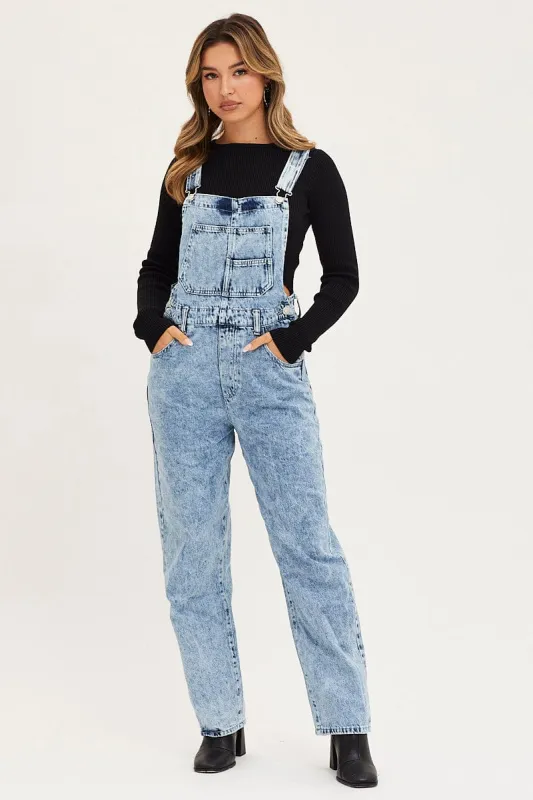 Blue Overall None made by Ally Fashion