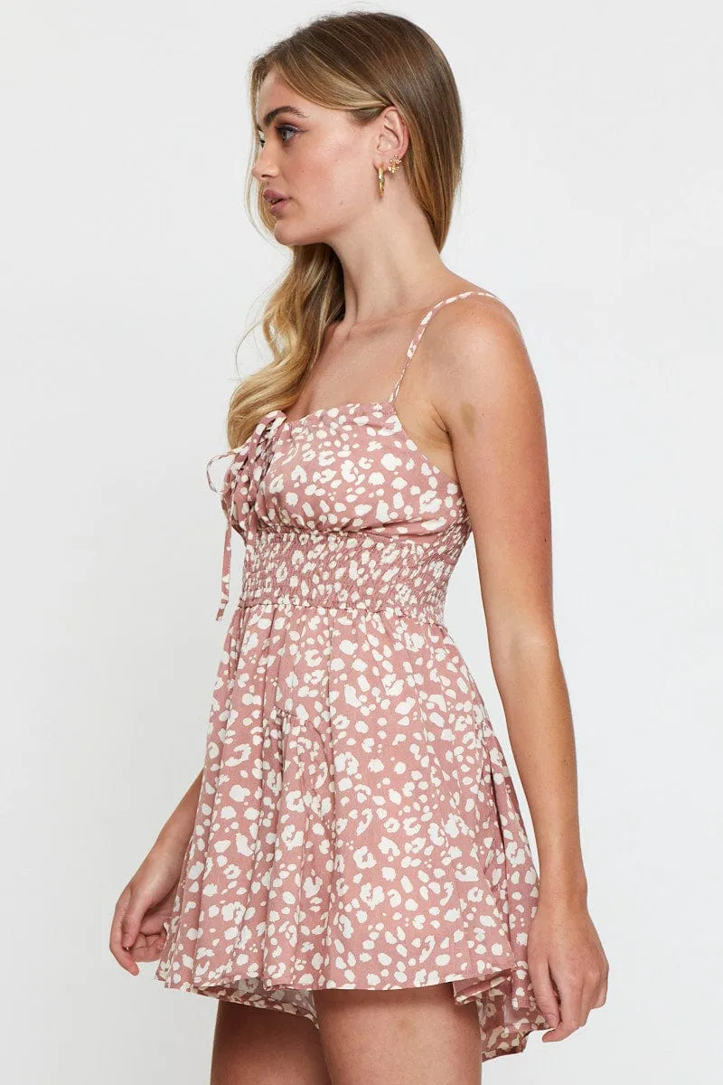 Geo Print Playsuit Sleeveless sold by Ally Fashion product image thumbnail 4