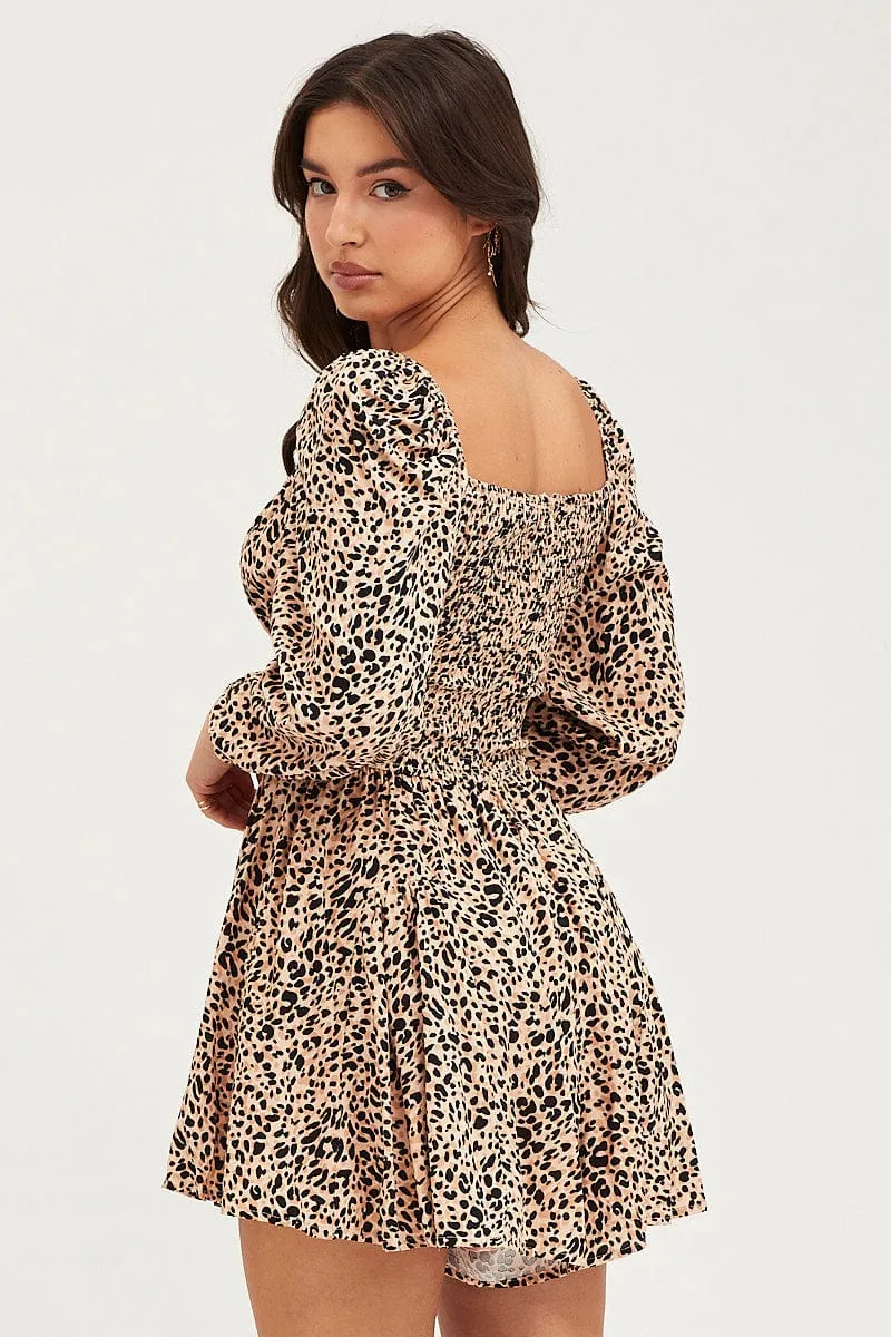 Print Playsuit Long Sleeve sold by Ally Fashion product image thumbnail 5