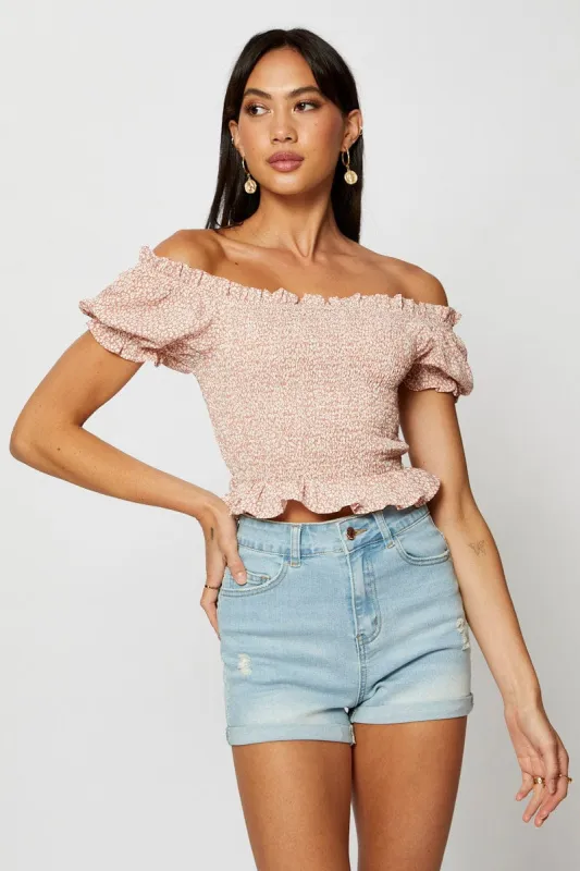 Blue Skinny Denim Shorts Mid Rise sold by Ally Fashion