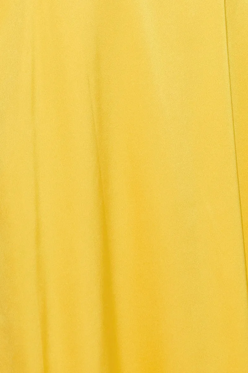 Orange Midi Dress Satin sold by Ally Fashion product image thumbnail 5