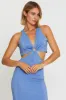 Blue Midi Dress Sleeveless sold by Ally Fashion