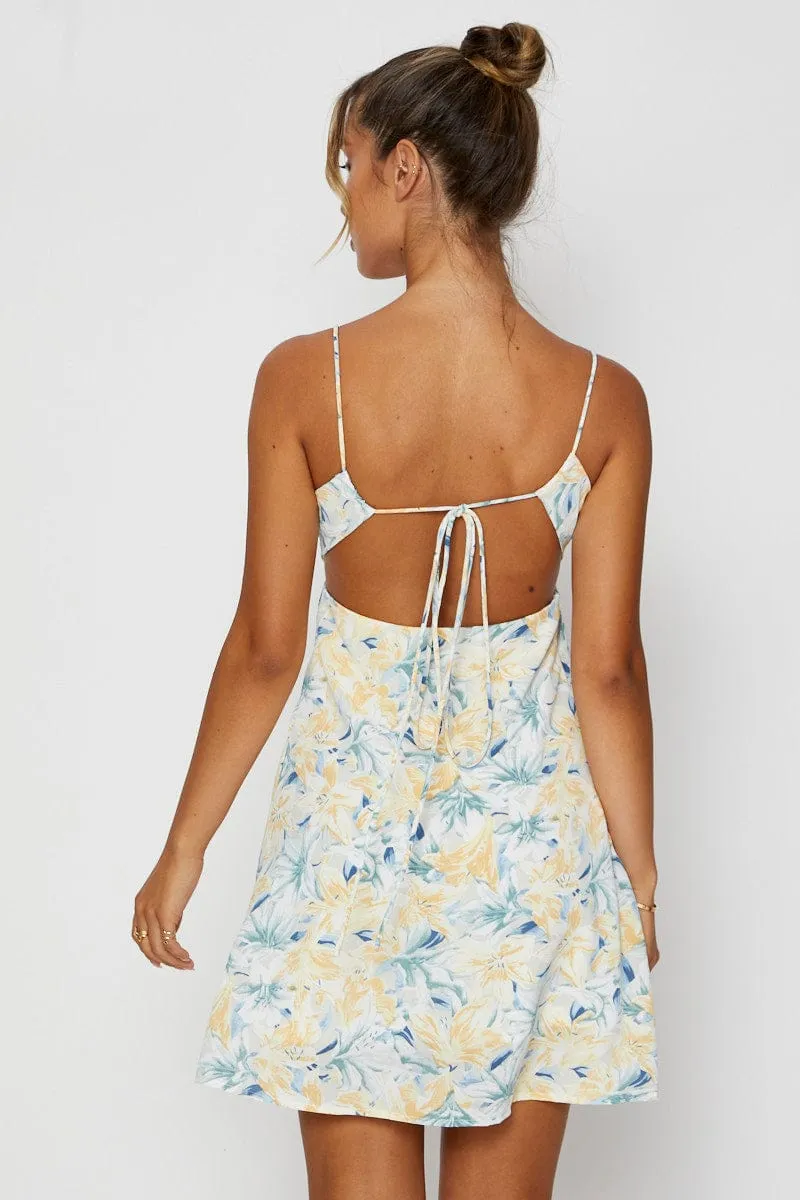 Print A Line Dress Mini sold by Ally Fashion product image thumbnail 5