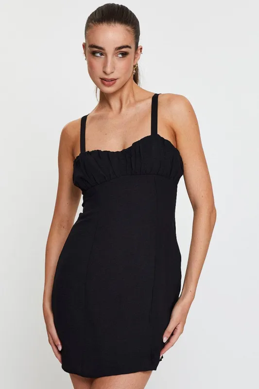 Black Bodycon Dress Evening Mini sold by Ally Fashion