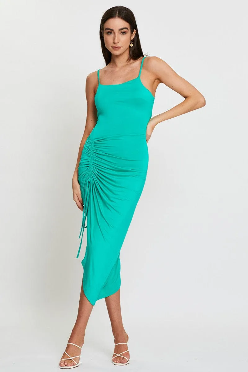 Green Bodycon Dress Midi sold by Ally Fashion product image thumbnail 3
