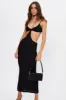 Black Cut-Out Bodycon Maxi Dress sold by Ally Fashion