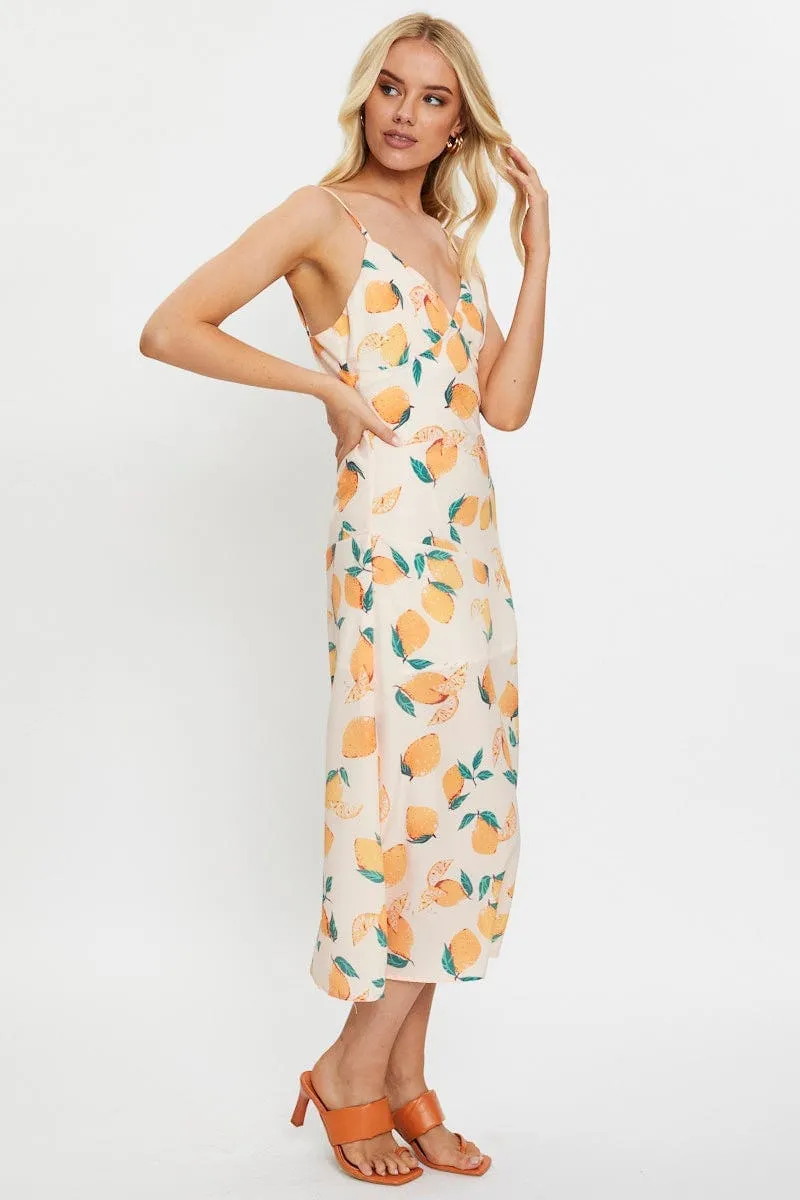 Print Slip Dress sold by Ally Fashion product image thumbnail 4