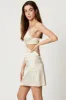Beige Cut Out Bodycon Dress sold by Ally Fashion