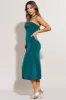 Green Midi Dress Keyhole sold by Ally Fashion