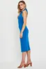 Blue Midi Dress Halter Neck sold by Ally Fashion