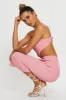 Pink Knit Dress Halter Neck sold by Ally Fashion