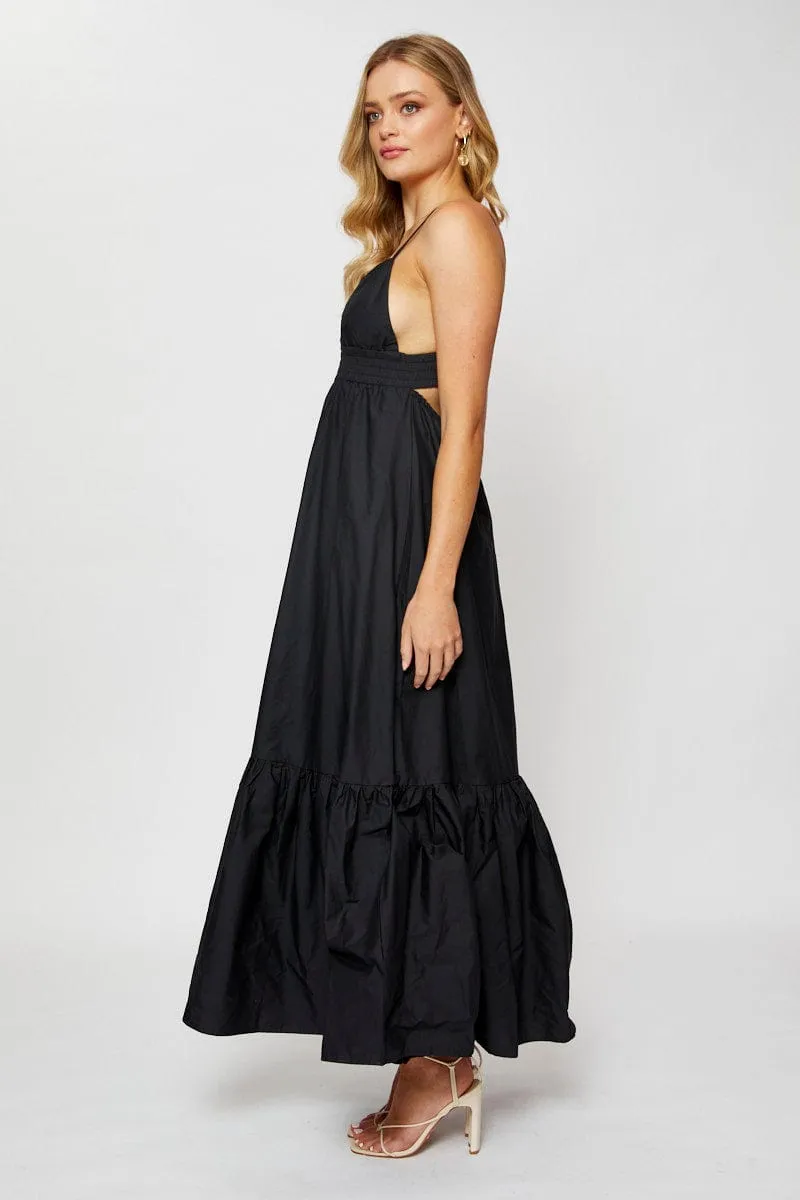 Black Maxi Dress Sleeveless Evening sold by Ally Fashion product image thumbnail 4