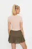 Pink T Shirt Short Sleeve Embroided sold by Ally Fashion