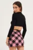 Black Rib Top Long Sleeve Tie Waist sold by Ally Fashion