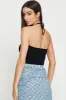 Black Cross Front Top Sleeveless sold by Ally Fashion