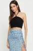 Black Cross Front Top Sleeveless sold by Ally Fashion
