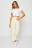 White Crop T Shirt Short Sleeve sold by Ally Fashion