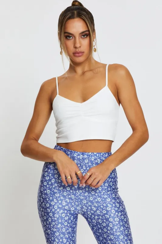 White Crop Top sold by Ally Fashion