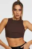 Brown Crop Top sold by Ally Fashion