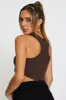 Brown Crop Top sold by Ally Fashion