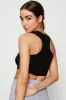 Black Crop Top sold by Ally Fashion