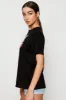 Black Graphic T Shirt Short Sleeve sold by Ally Fashion