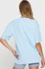Blue Graphic T Shirt Short Sleeve sold by Ally Fashion
