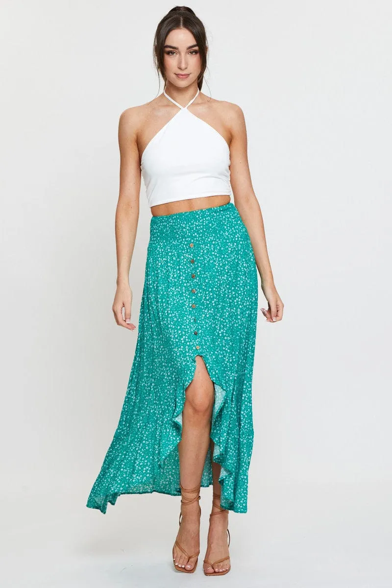 White Basic Top Halter Neck sold by Ally Fashion product image thumbnail 3