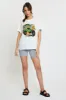 White Vintage T Shirt Short Sleeve sold by Ally Fashion