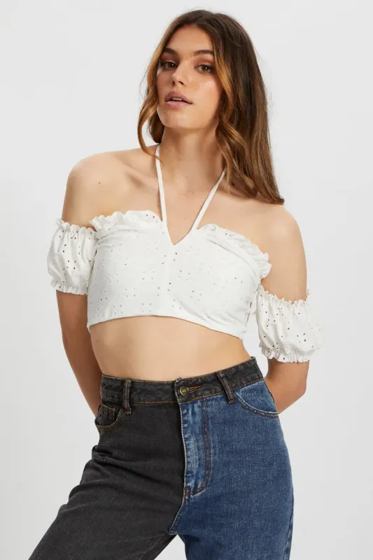 White Bandeau sold by Ally Fashion