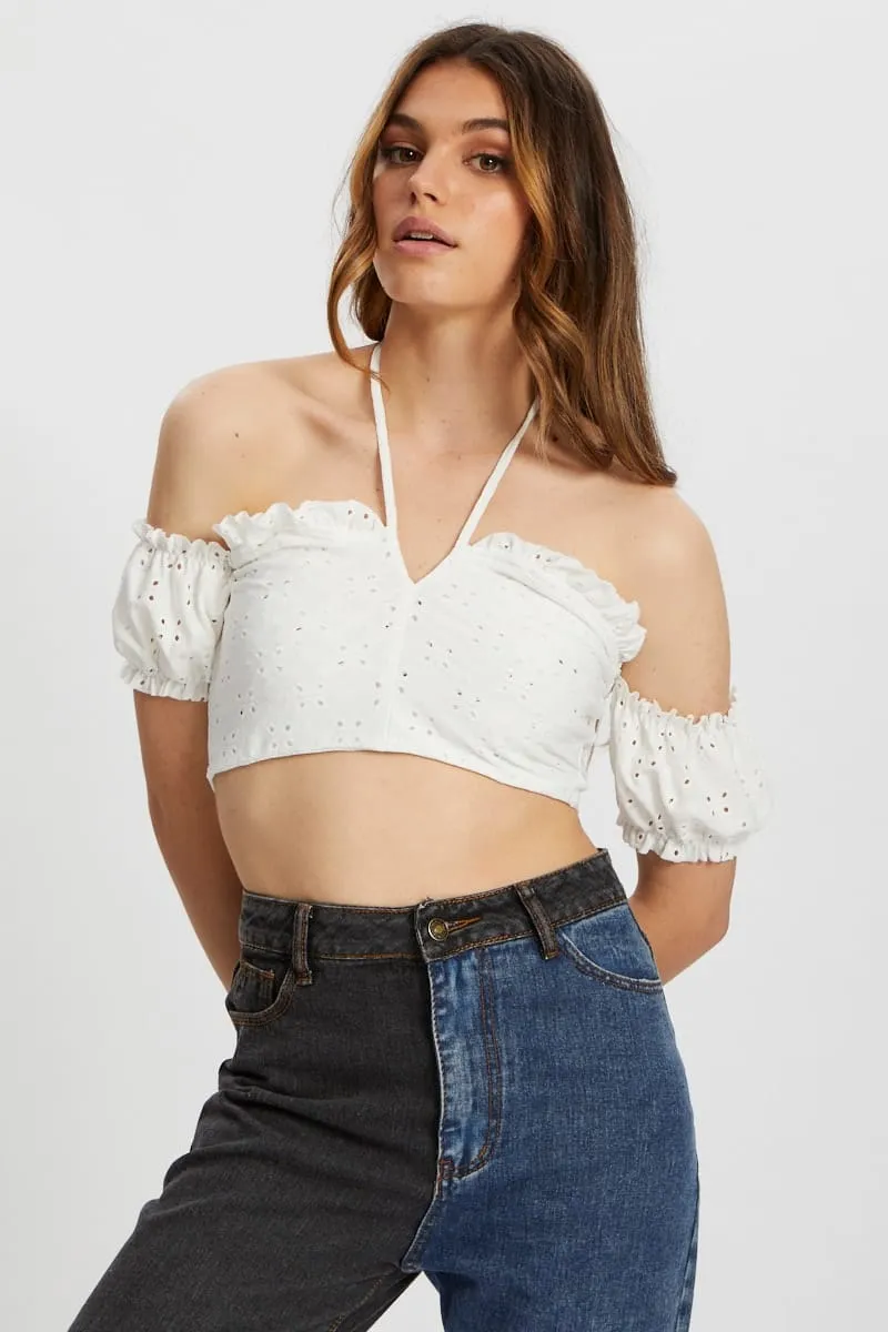 White Bandeau sold by Ally Fashion