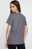 Grey Graphic T Shirt Short Sleeve sold by Ally Fashion