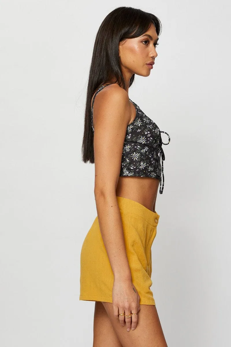 Print Crop Top sold by Ally Fashion product image thumbnail 4