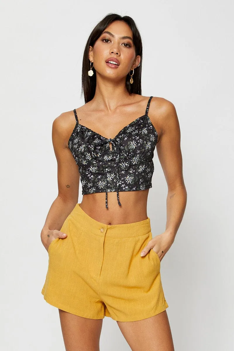 Print Crop Top sold by Ally Fashion product image thumbnail 3