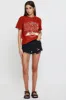 Brown Graphic T Shirt Short Sleeve sold by Ally Fashion