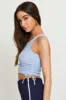 Blue Crop Top sold by Ally Fashion