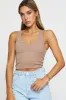Brown Jersey Top sold by Ally Fashion