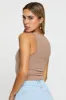 Brown Jersey Top sold by Ally Fashion