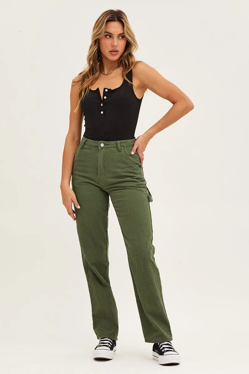 Black Button Front Rib Bodysuit sold by Ally Fashion product image thumbnail 4