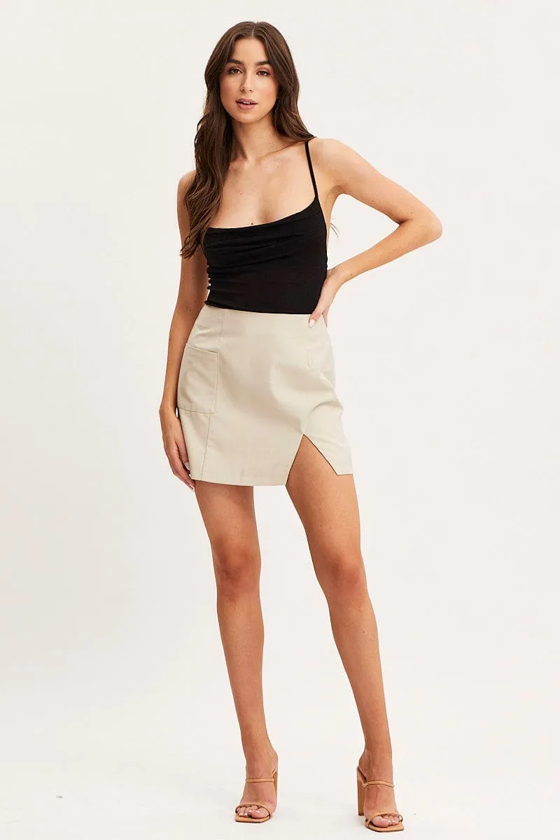 Black Slinky Bodysuit Cowl Neck sold by Ally Fashion