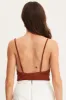 Brown Slinky Bodysuit Cowl Neck sold by Ally Fashion