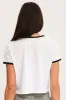 White T Shirt Short Sleeve sold by Ally Fashion