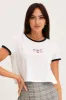 White T Shirt Short Sleeve sold by Ally Fashion