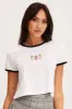 White T Shirt Short Sleeve sold by Ally Fashion
