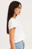 White T Shirt Short Sleeve sold by Ally Fashion