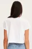 White T Shirt Short Sleeve sold by Ally Fashion